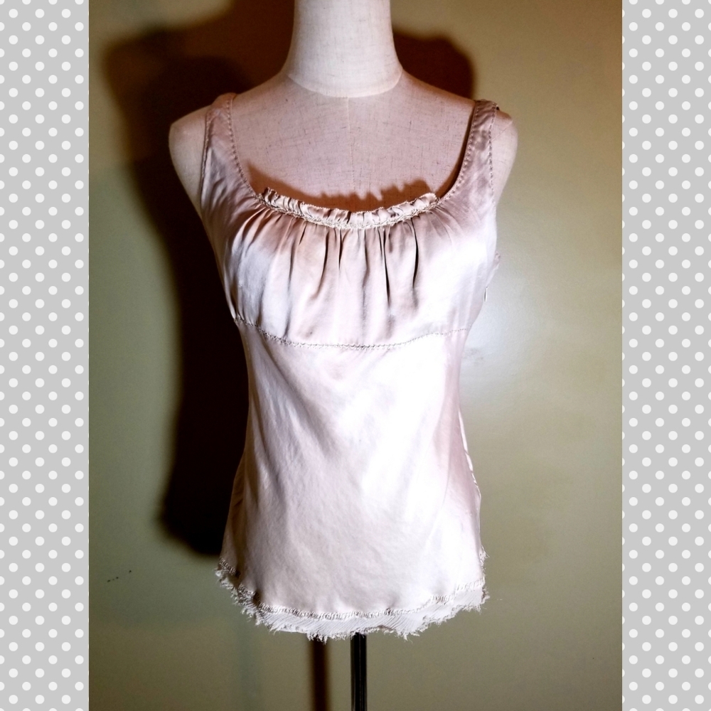 Peter Nygard Silk Sleeveless Blouse, Size 6